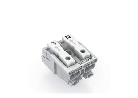 Разъем питания сети WAGO 294-5012, 2 pin, 0.5мм² - 1.5мм², 24А, (1000 шт)