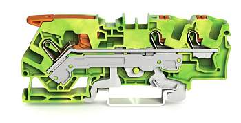 PG клемма WAGO 2106-5307, 3 pin, 0.50мм² - 10мм², 41А, (25 шт)