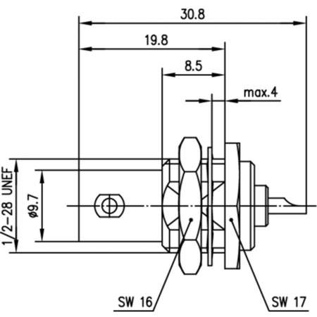J01003A0027, Telegärtner - BNC-разъем, 75 Ом : 1 шт.
