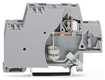 Клемма WAGO 280-503/281-580, 2 pin, 0.08мм² - 2.50мм², 110В, 20А, конф: L, (50 шт)