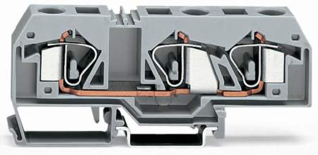 Клемма WAGO 283-674, 3 pin, 0.20мм² - 16мм², 800В, 76А, конф: N, (20 шт)