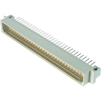 Штекер DIN 41612 ASSMANN WSW A-CM64ACR, 64 (A+С), 250В, 2А, раст:2.54, угловой, под пайку