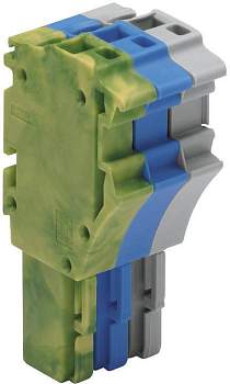 Боковая розетка WAGO 2022-103/000-039, 3 pin, 0.25мм² - 4мм², 690В, 24А, (1 шт)