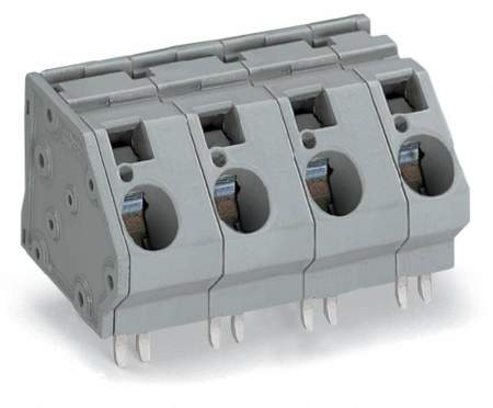 Быстроразъемная клемма WAGO 745-606/006-000, 6 pin, 0.20мм² - 16.00мм², 1000В, CS: 15мм, (8 шт)