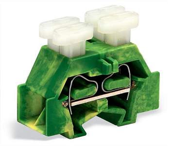 Клемма WAGO 261-357/342-000, 4 pin, 0.08мм² - 2.50мм², 500В, 24А, конф: Terre, (200 шт)