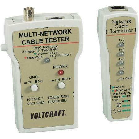 Кабельный тестер VOLTCRAFT CT-1 