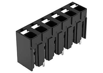 Клемма для печатной платы WAGO 2086-3126, 6 pin, 0.14мм² - 1.50мм², 1000В, 17.5А, CS: 5мм, (1 шт)