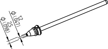 Наконечник для распайки Ersa 0742ED1225H 