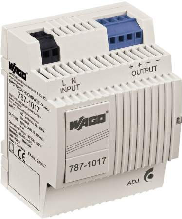 Блок питания на DIN-рейке WAGO 787-1017 EPSITRON® COMPACT POWER