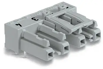 Разъем питания сети WAGO 770-844/011-000/064-000, 4 pin, 400В, 25А, (50 шт)