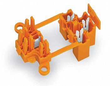 Клеммник WAGO 730-123, 3 pin, 0.75мм² - 1.5мм², 400В, 6А, (50 шт)