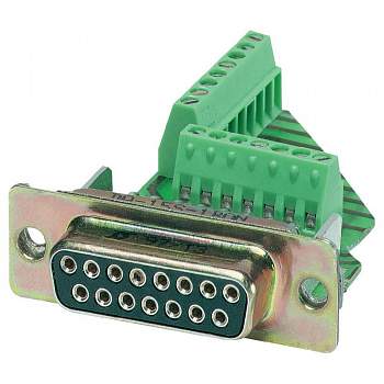 VARIOSUB D-SUB розетка PHOENIX CONTACT 15 контактов