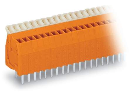 Быстроразъемная клемма WAGO 234-510, 10 pin, 0.08мм² - 0.50мм², 160В, CS: 2.54мм, (180 шт)