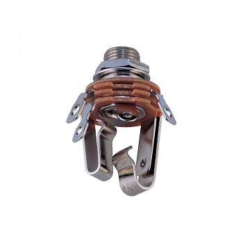 Защелкивающееся встроенное гнездо 6,35 мм BKL Electronic 1109002