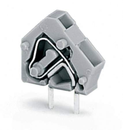 Быстроразъемная клемма WAGO 236-747/332-000, 1 pin, 0.08мм² - 2.50мм², 320В, 24А, CS: 5мм;5.08мм, (600 шт)