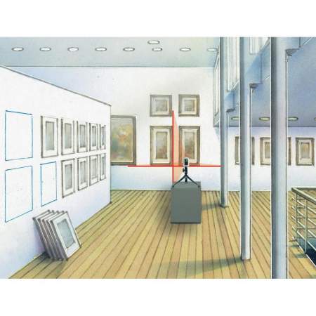 Проекционный уровень для поперечных линий Laserliner  