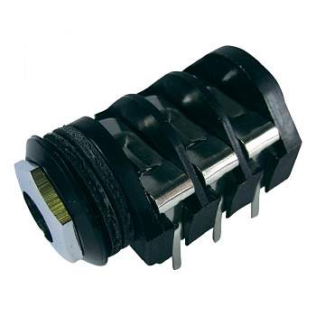 Защелкивающееся встроенное гнездо 6,35 мм Cliff CL1334A