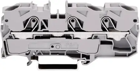 Клемма WAGO 2010-1301, 3 pin, 0.50мм² - 16мм², 800В, 57А, конф: L, (1 шт)