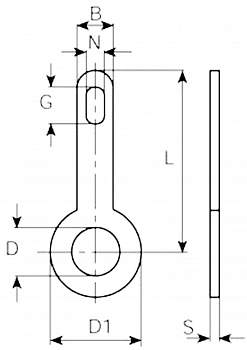 Ламель Vogt Verbindungstechnik 2002.68 1- контная, под резьбу М2, латунь, 1 упак.=100шт.