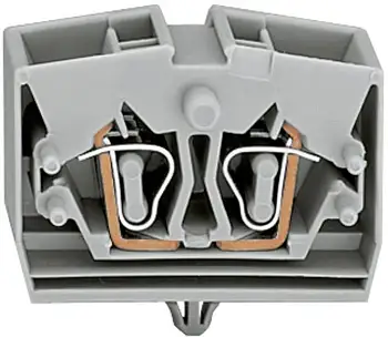 Клемма WAGO 264-341, 4 pin, 0.08мм² - 2.50мм², 800В, 24А, конф: L, (1 шт)