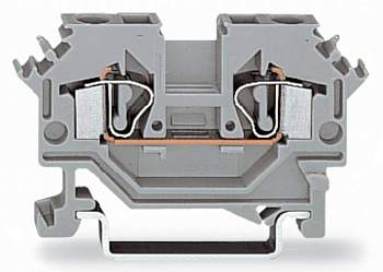 Клемма WAGO 281-604, 2 pin, 0.08мм² - 4мм², 800В, 32А, конф: N, (50 шт)