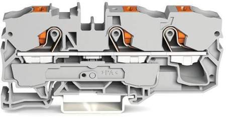 Клемма WAGO 2210-1301, 3 pin, 0.50мм² - 16мм², 800В, 57А, (25 шт)