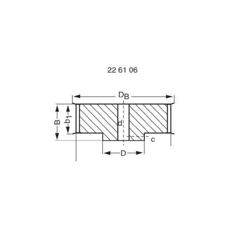 Зубчатая передача Reely, 10 зубцов, алюминий
