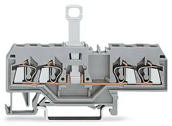 N клемма с разделителем WAGO 280-676, 4 pin, 0.08мм² - 2.50мм², 400В, 10А, конф: N, (50 шт)