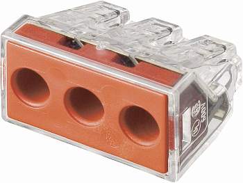 Клеммник WAGO 773-173, 3 pin, 2.5мм² - 6мм², 400В, 41А, (1 шт)