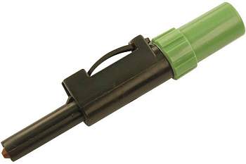 931825104, SKS-HIRSCHMANN SLS 20 B - Лабораторный штекер, Ø-контакта: 4 мм, зеленый : 1 шт.