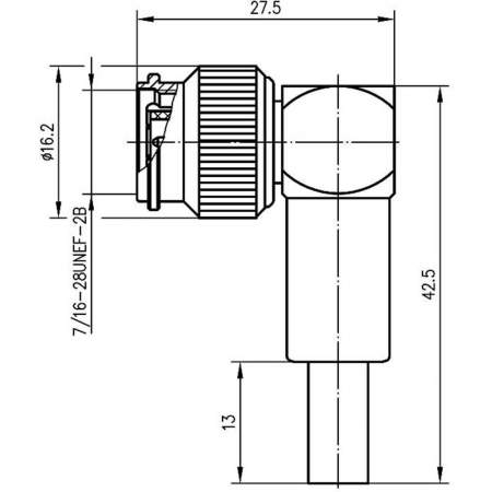 J01010A0019, Telegärtner - TNC-разъем, 50 Ом : 1 шт.
