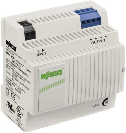 Блок питания на DIN-рейке WAGO 787-1022 EPSITRON® COMPACT POWER