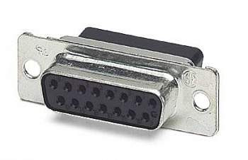 D-SUB промышленная упаковка держателей контакта PHOENIX CONTACT VS-15-BU-DSUB-CD-MG содержит: 10 шт.