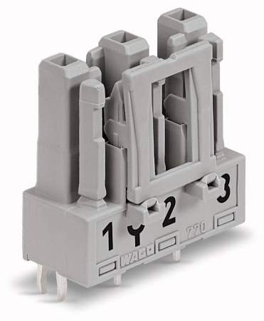 Разъем питания сети WAGO 770-843/062-000, 3 pin, 250В, 25А, (100 шт)