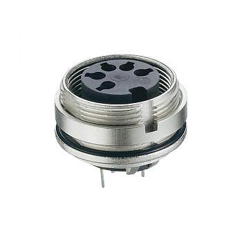 DIN-встроенная муфта для печатной платы и внутреннего монтажа Lumberg 0307 08