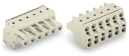 Розетка для подключения кабеля WAGO 721-2207/026-000, 7 pin, 0.2мм² - 2.5мм², 630В, 16А, CS: 7.50мм, (50 шт)