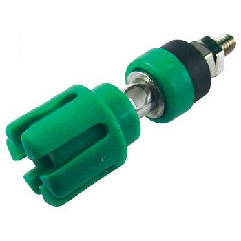 CL159740, CLIFF - Полюсный зажим TP/6, 30 А, зеленый : 1 шт.