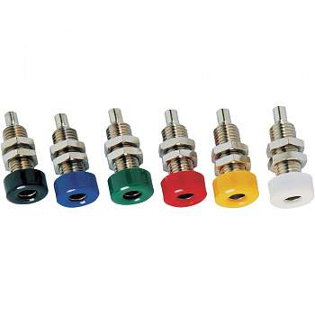 733822, SCHNEPP - Лабораторное гнездо, Ø-контакта: 4 мм, черный : 1 шт.