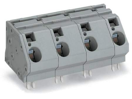 Быстроразъемная клемма WAGO 745-653/006-000, 3 pin, 0.20мм² - 16.00мм², 1000В, CS: 20мм, (20 шт)