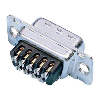 D-SUB с винтовыми зажимами Amphenol 717D B25P ST выводы: 25 штекеров