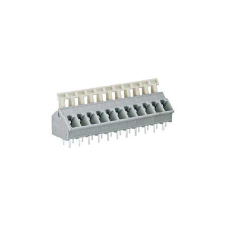 Быстроразъемная клемма WAGO 256-401, 1 pin, 0.08мм² - 2.50мм², 320В, 24А, CS: 5мм;5.08мм, (1 шт)