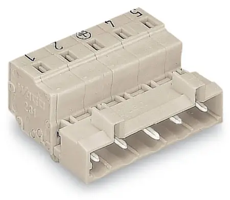 Штифтовая планка WAGO 723-611/018-000, 11 pin, 0.08мм² - 2.50мм², 630В, 12А, CS: 7.50мм, (25 шт)