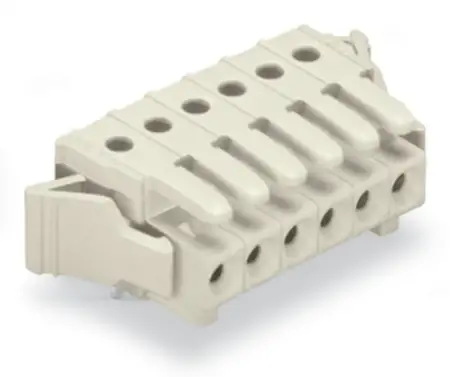 Розетка для подключения к печатной плате WAGO 734-532/037-000, 2 pin, 160В, 10А, CS: 3.50мм, (100 шт)