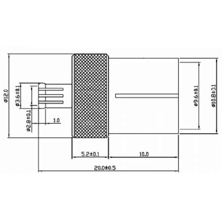 0416303, BKL-ELECTRONIC - MCX-разъем - Коаксиальный разъем : 1 шт.