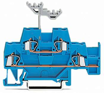 Двухуровневая клемма WAGO 280-530, 4 pin, 0.08мм² - 2.50мм², 500В, 20А, конф: N, (50 шт)