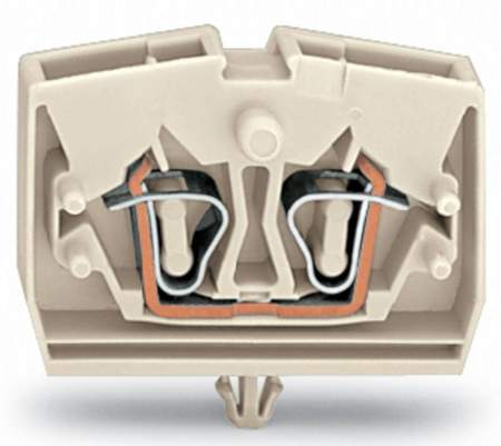Клемма WAGO 264-180, 2 pin, 0.08мм² - 2.50мм², 690В, 23А, конф: L, (100 шт)