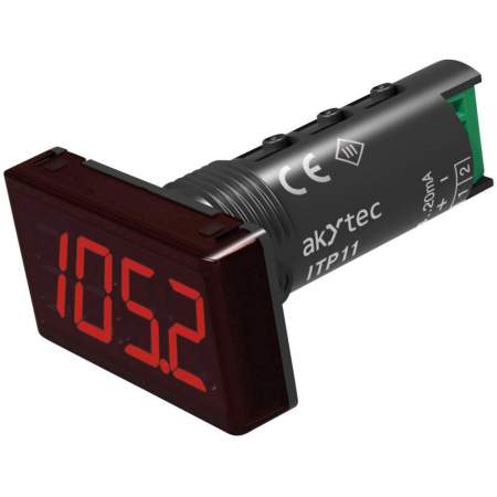 Цифровой измерительный прибор для монтажа в стойку akYtec ITP11 