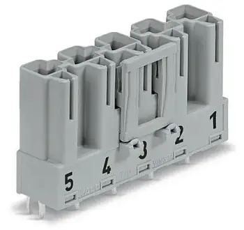 Разъем питания сети WAGO 770-855/064-000, 5 pin, 400В, 25А, (50 шт)