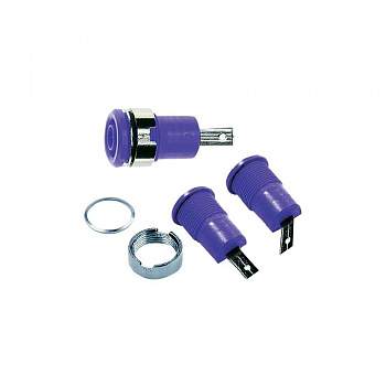 23.3070-26, Stäubli SLB4-F/A - Лабораторное гнездо, фиолетовый : 1 шт.