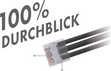 Клеммник WAGO 221-612, 2 pin, 0.50мм² - 6мм², 450В, 41А, (1 шт)